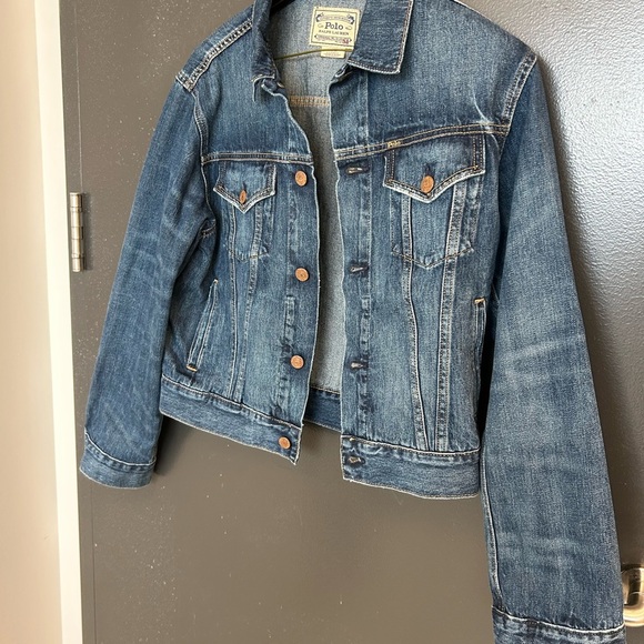 Polo Ralph Lauren Y2K vintage Jean jacket in excellent condition size M - Picture 2 of 15